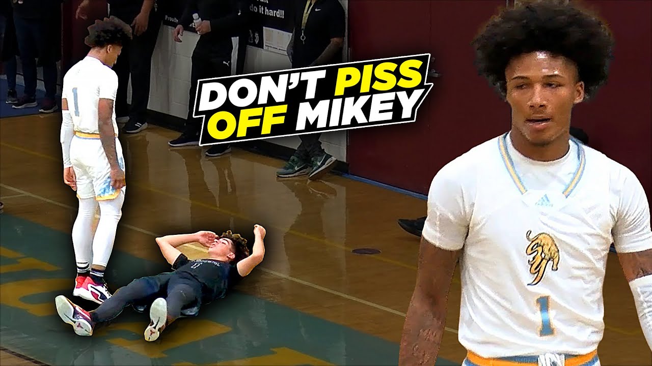DON'T MAKE MIKEY MAD!! Mikey Williams WILD Game On Senior Night Goes Down To The Wire! background