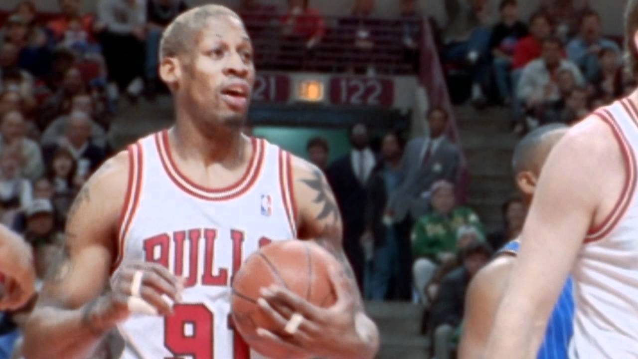 Dennis Rodman Career Retrospective background