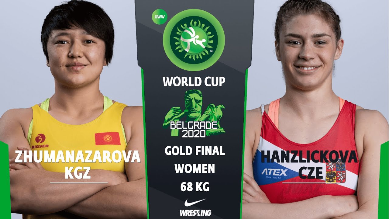 GOLD WW - 68 kg: M. ZHUMANAZAROV (KGZ) v. A. HANZLICKOVA (CZE)