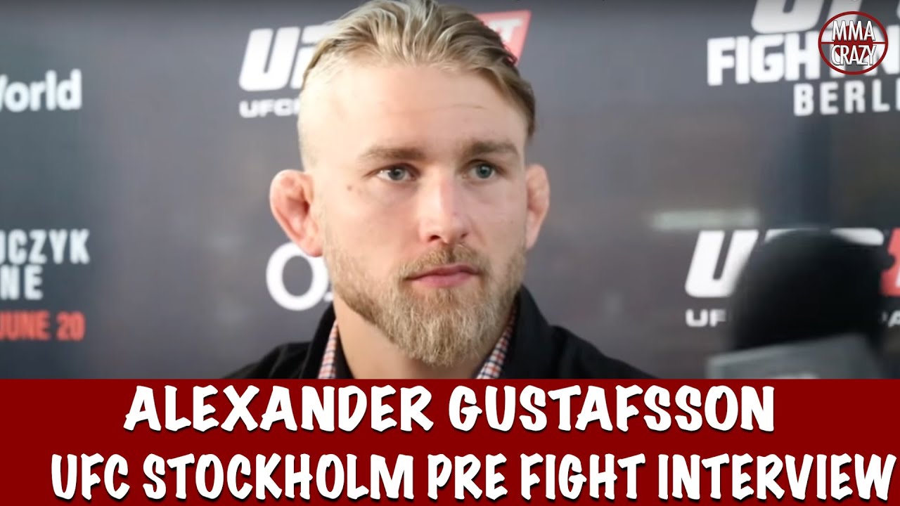 Alexander Gustafsson talks Daniel Cormier, Jose Aldo vs Conor McGregor , Anthony Johnson background
