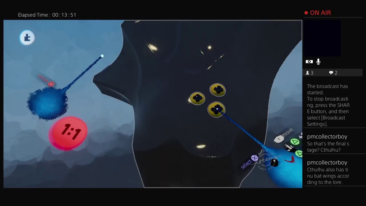 Creating Cthulhu! Project: "Hello Mailman!" - Dreams Game Development Livestream background