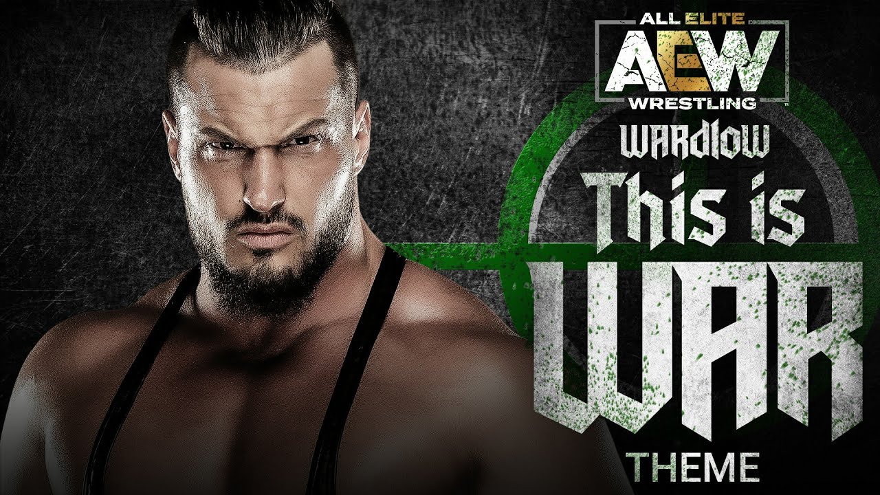 "This is War" - Wardlow AEW Entrance Theme | AEW Music backdrop