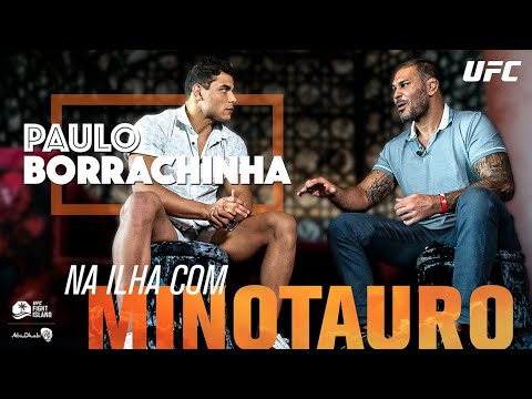 Na Ilha com Minotauro - Um bate-papo com Paulo Costa Borrachinha background