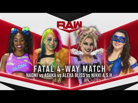 Naomi vs Asuka vs Alexa Bliss vs Nikki A.S.H. (Fatal 4-Way Full Match Part 1/2)