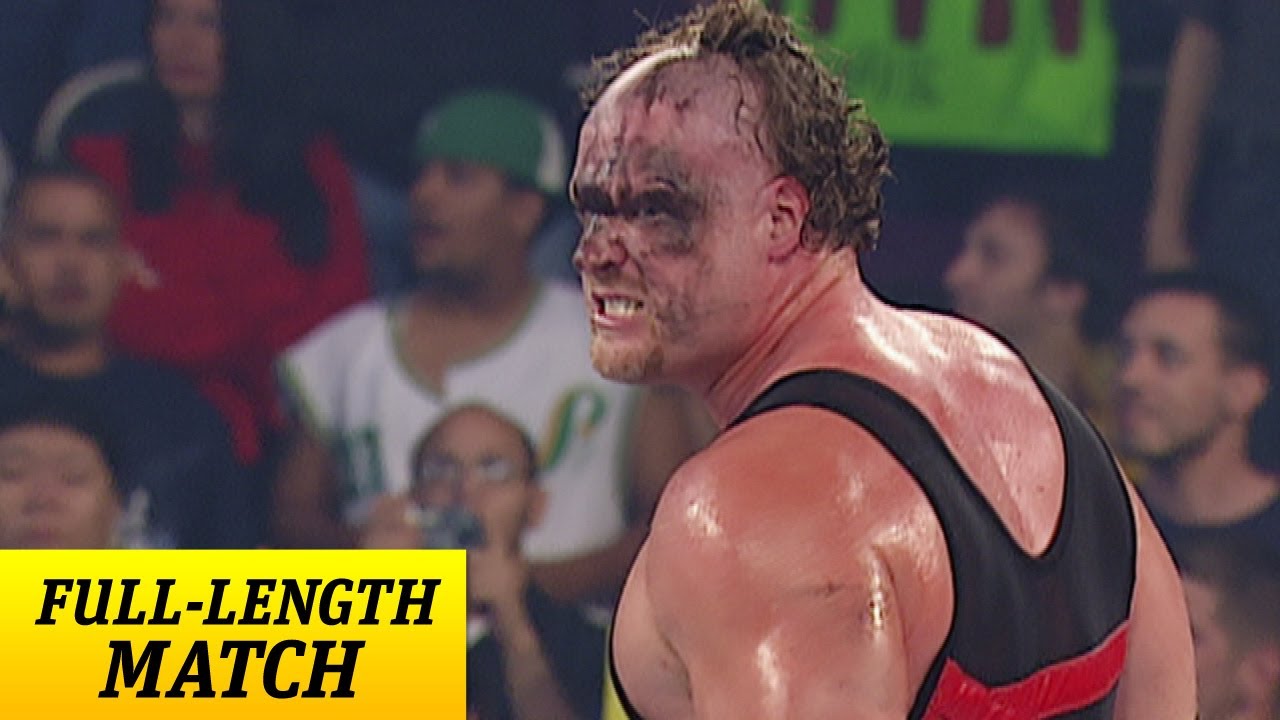 FULL MATCH - Triple H vs. Kane - Championship vs. Mask Match - Raw, June 23, 2003 background