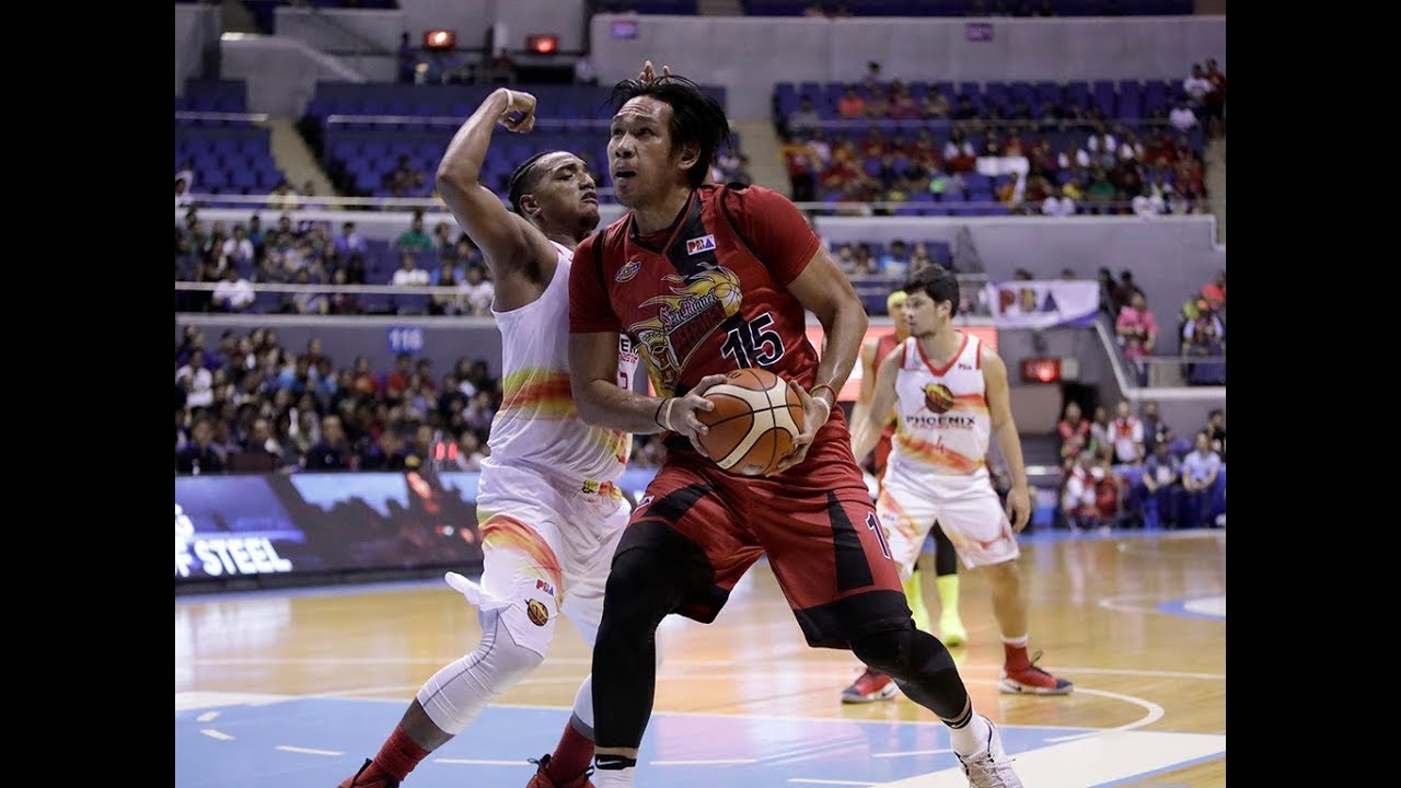 PBA Philippine Cup 2018 (Elims) - San Miguel Beermen vs. Phoenix Fuel Masters background