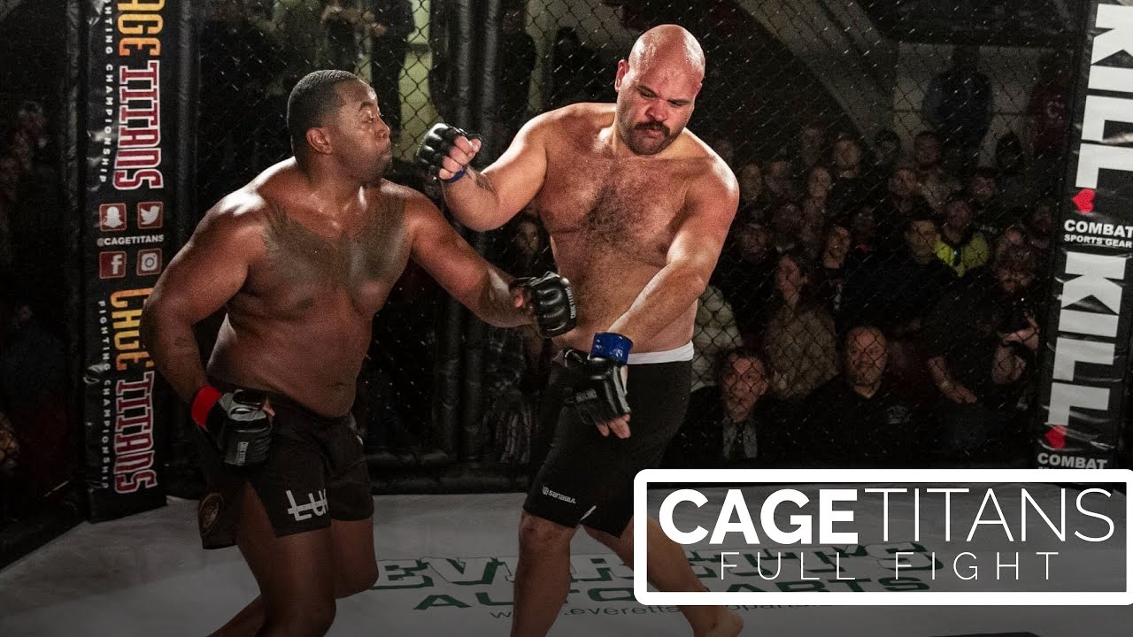 Cage Titans 52 | Hassan Graham VS Jeff Soivilien Amateur Heavyweight Title Fight background