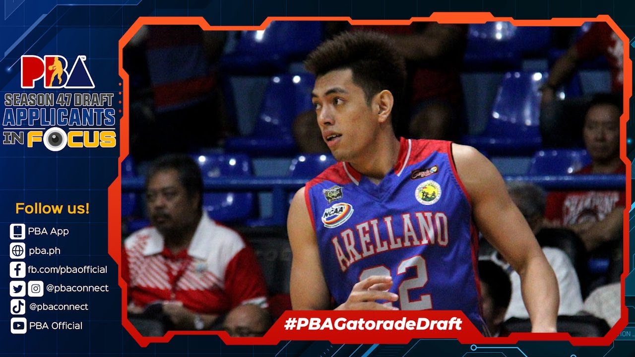 #PBARookieDraft Applicants 2022: Rence Alcoriza background