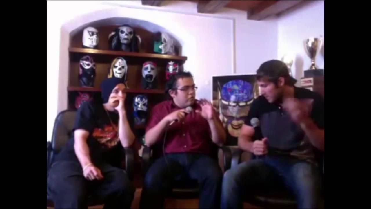 Jack Evans y Angélico - Twitcam Parte 1 - Lucha Libre AAA background