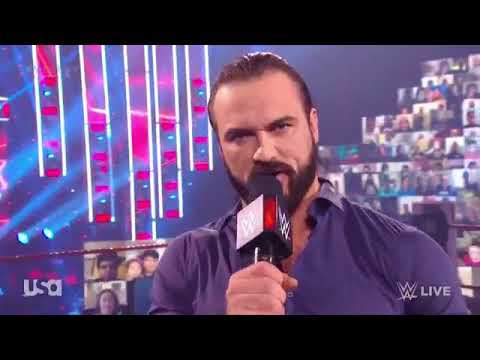 Randy Orton viciously attacks Drew McIntyre with 2 punts kicks (Full Segment) background