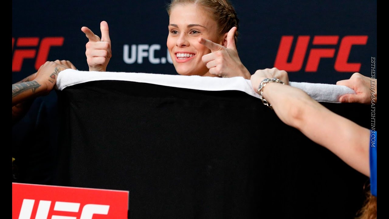 UFC on FOX 22 Weigh-Ins: Paige VanZant Makes Weight background