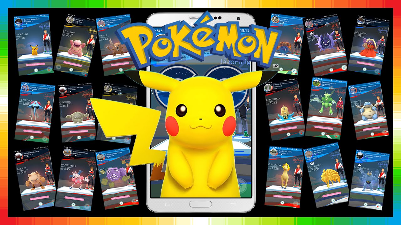 Pockemon go play background