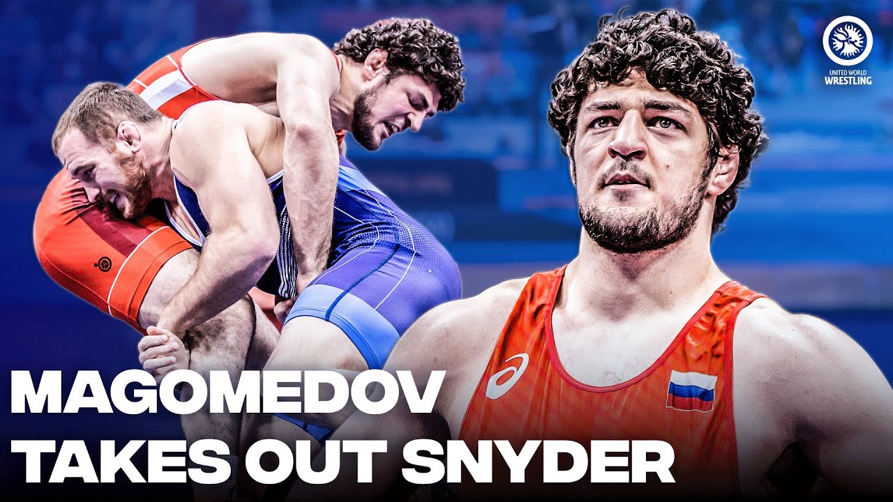 R. MAGOMEDOV (RUS) v. KYLE SNYDER (USA)| FS 97 kg | Qual. background