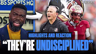 Former Florida State Legend reacts to frustrating 34-31 loss against Pittsburgh | Game Recap background