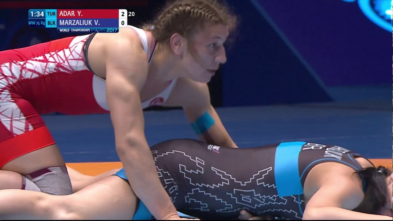 GOLD WW - 75 kg: Y. ADAR (TUR) df. V. MARZALIUK (BLR) by VPO1, 5-4