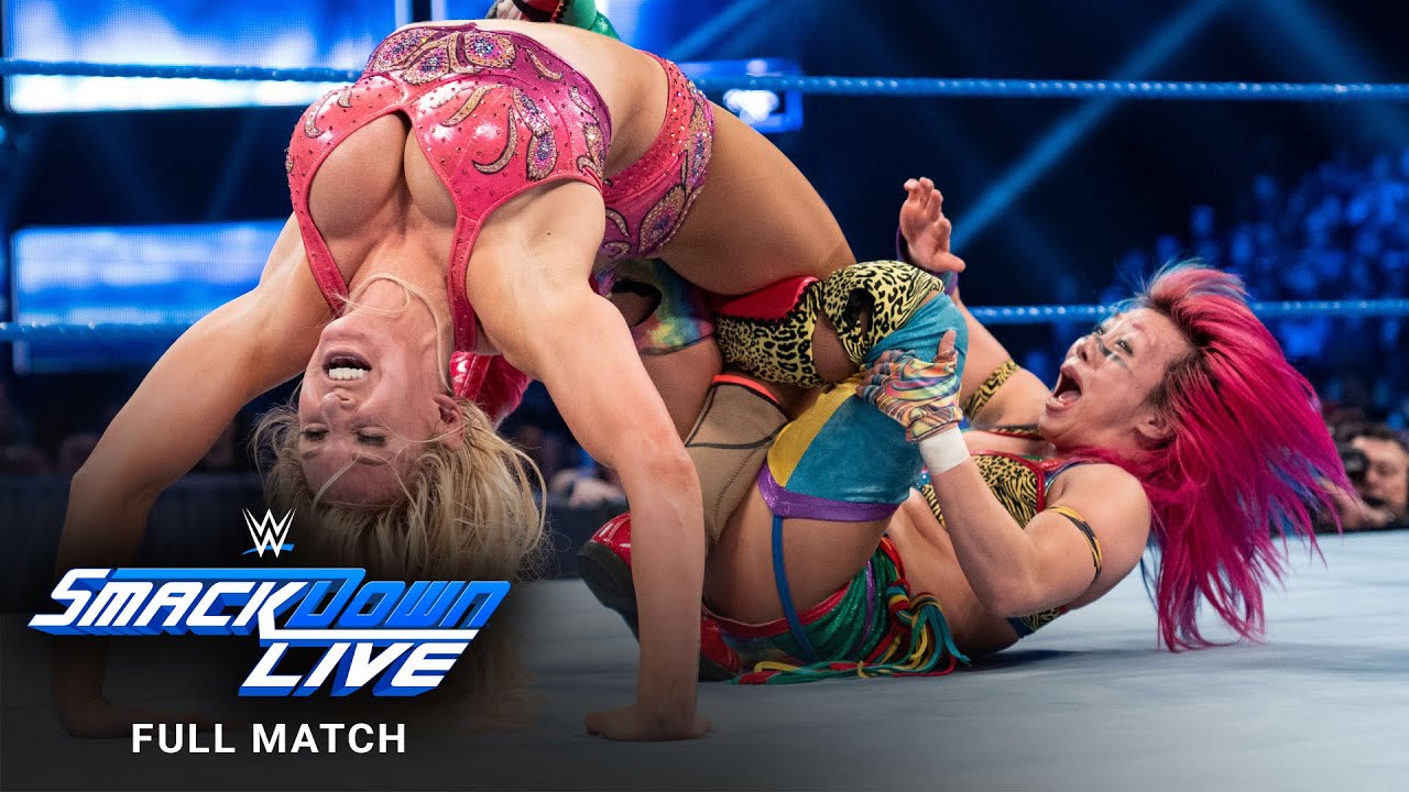 FULL MATCH - Asuka vs. Charlotte Flair – Women’s Title Match: SmackDown LIVE, March 26, 2019 background