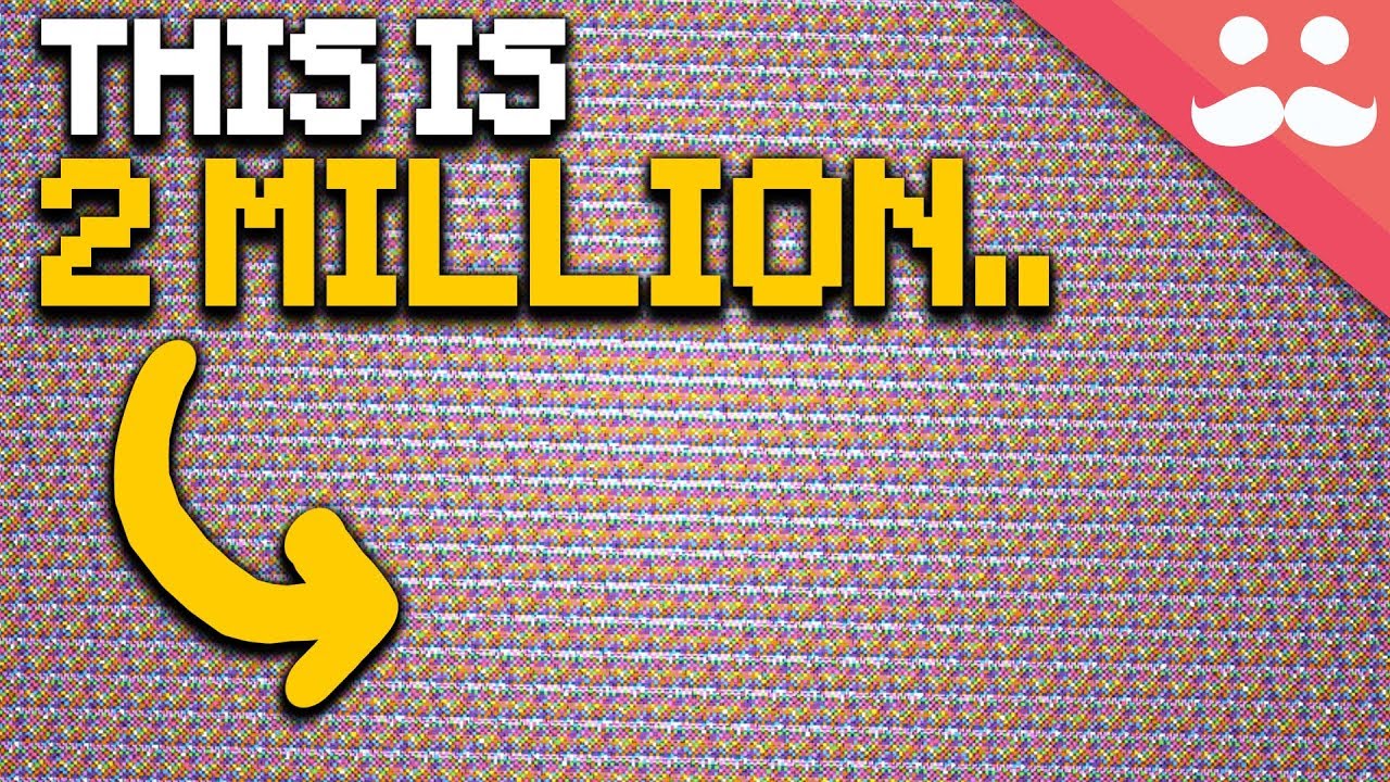 What does 2 MILLION Look Like in Minecraft?