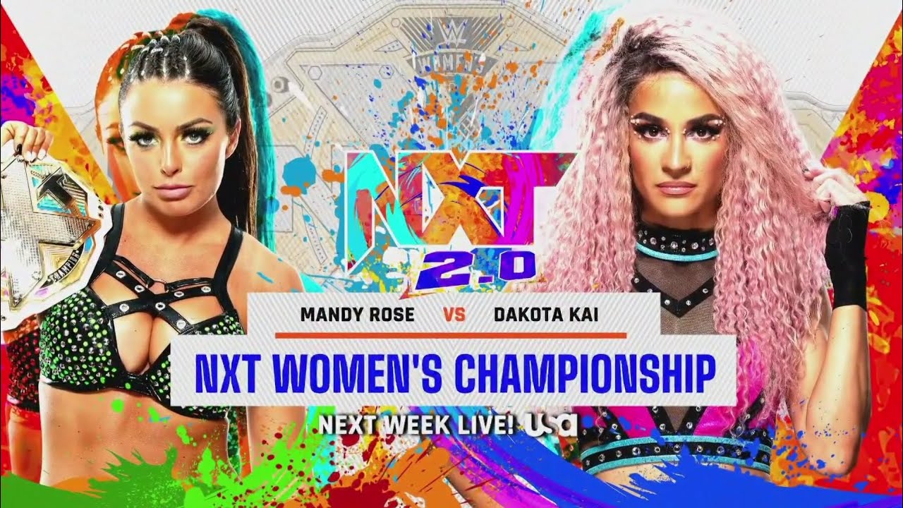 Mandy Rose vs Dakota Kai (NXT Women's Championship - Full Match) background