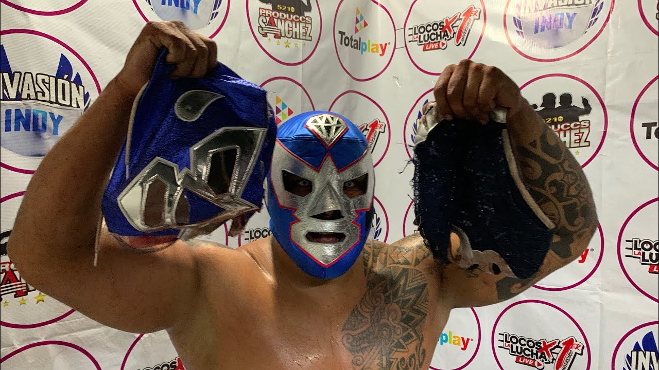DMT Azul: Demostré que está acabado Blue Demon Jr. que llegue el duelo de máscaras, él no es leyenda background