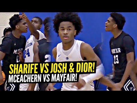 Sharife Cooper vs Josh Christopher GETS HEATED!!! Sharife Drops 44 Points!! Josh Goes Drops 36!!! background