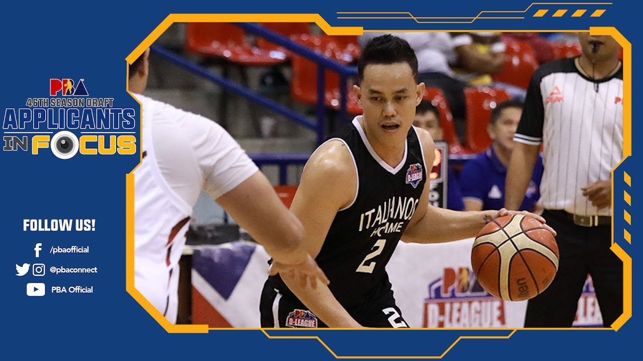 PBA Rookie Draft Applicants 2021: Martin Gozum background