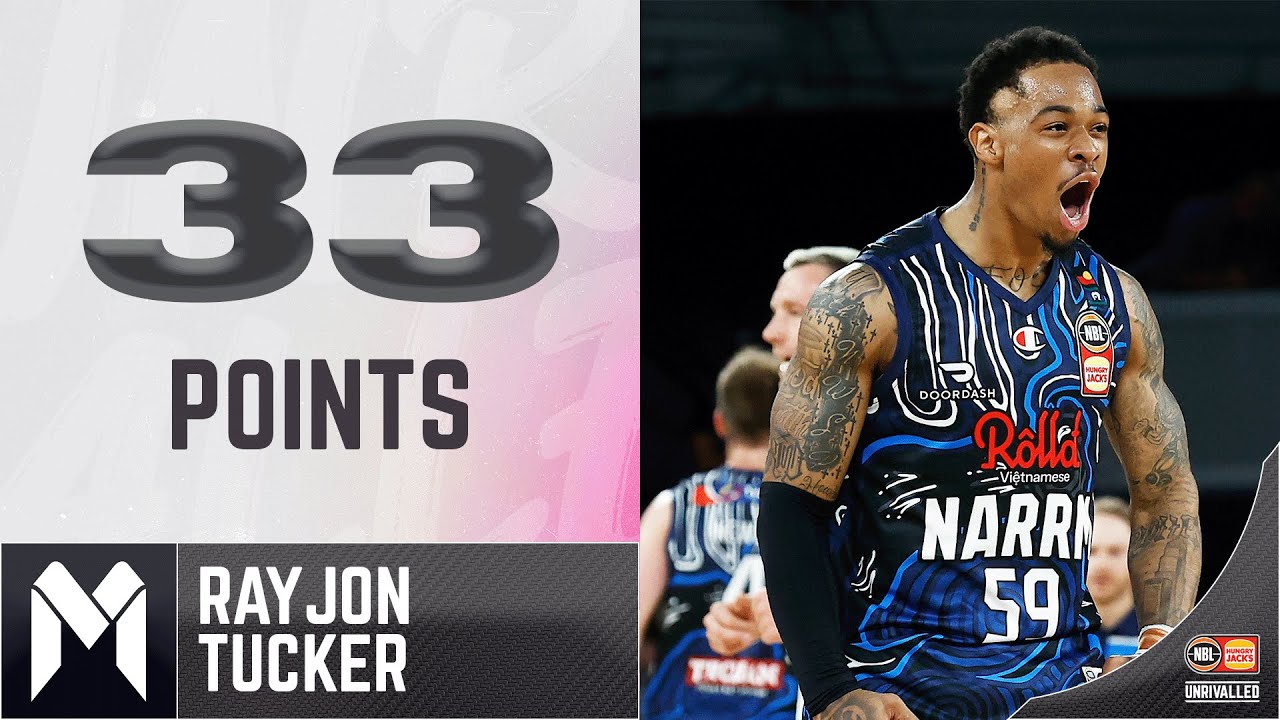 Rayjon Tucker goes OFF for 33 Points! 🔥 | December 15, 2022 background