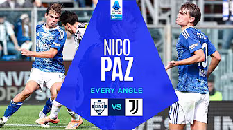 Nico Paz Makes It Look So Simple | Every Angle | Serie A 2025/26 background