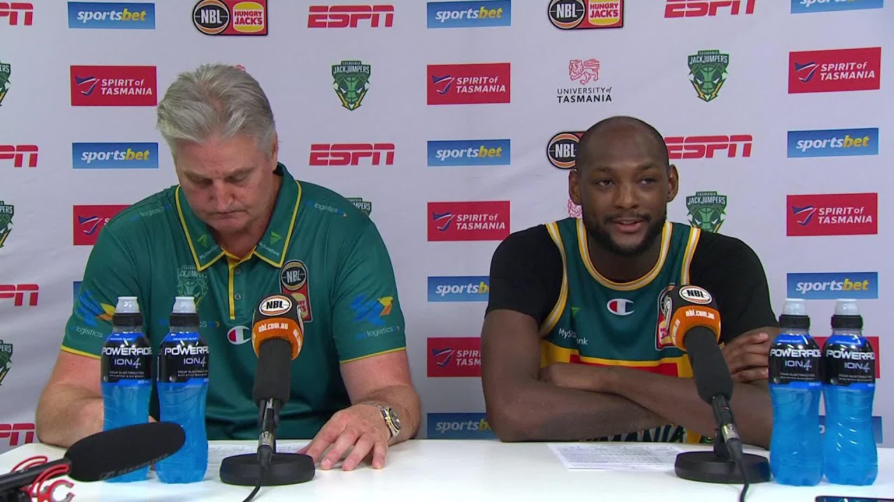 Scott Roth and Milton Doyle press conference vs Melbourne - Championship Series, Game 3.