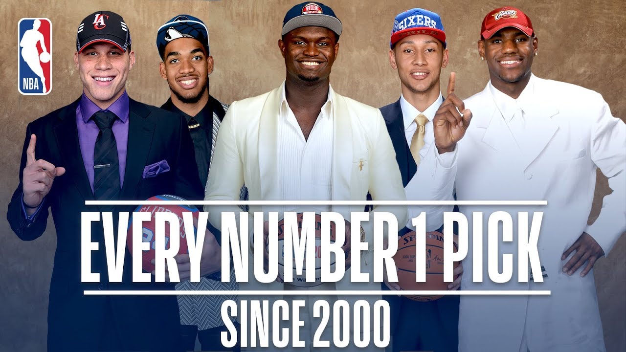 Every Number One Pick Since 2000! | From Kenyon Martin to Zion Williamson background