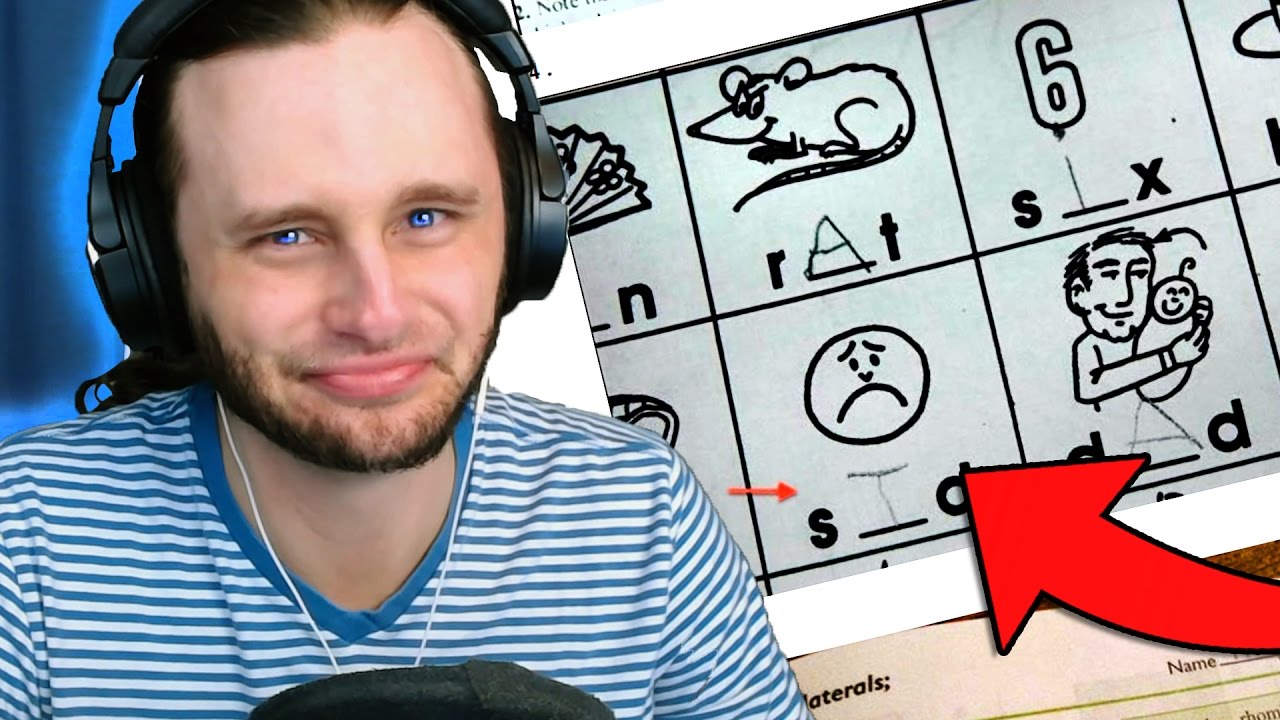 FUNNY TEST ANSWERS FROM KIDS!! background