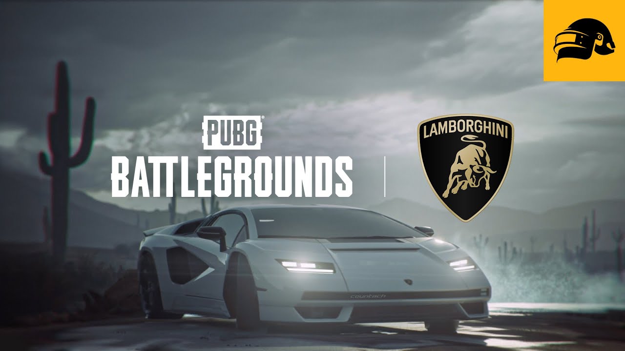 PUBG Collaboration | Automobili Lamborghini Trailer background