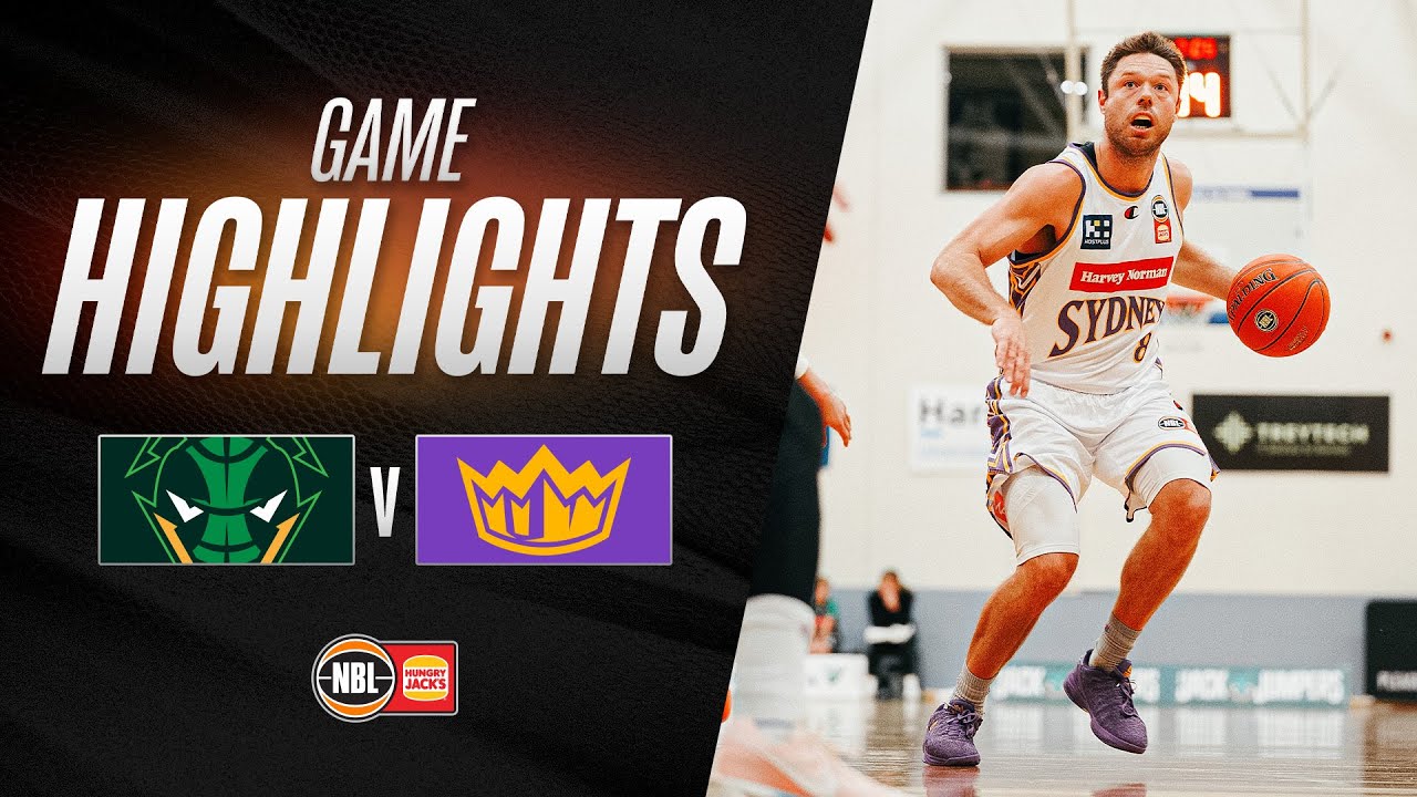 Tasmania JackJumpers vs. Sydney Kings - Game Highlights - NBL26 Pre-season background