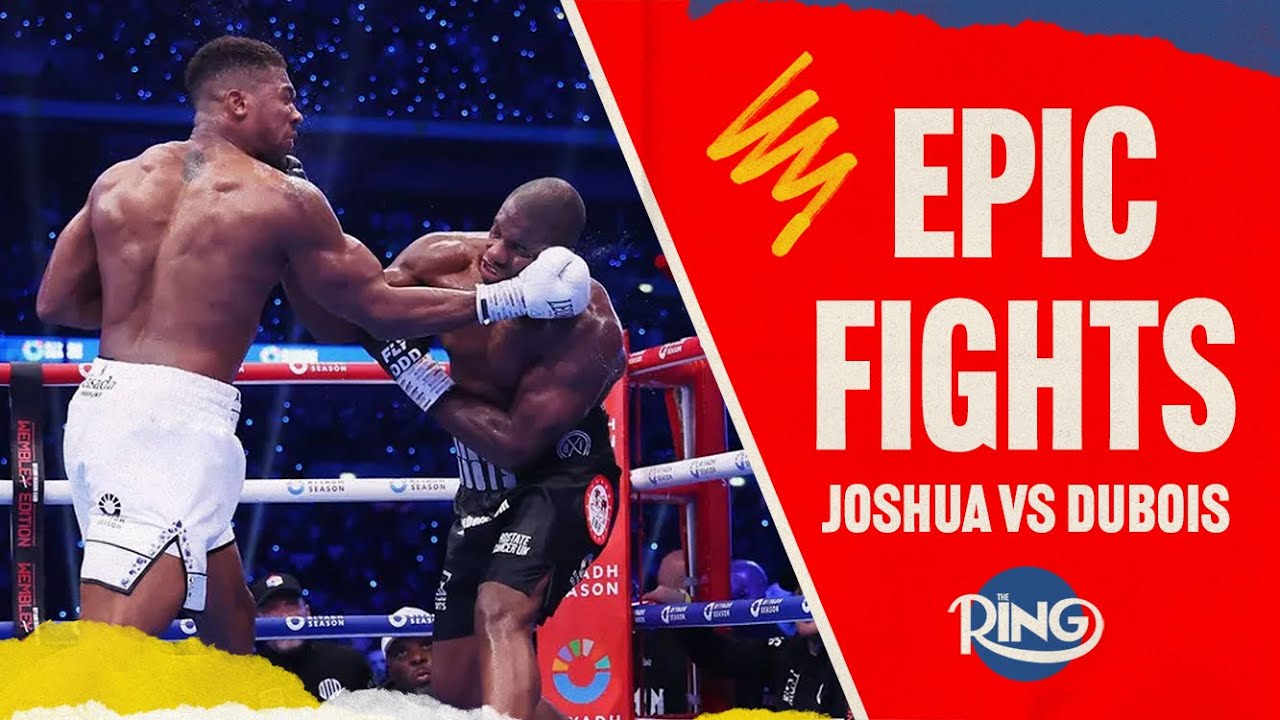 Anthony Joshua vs Daniel Dubois Like You've Never Seen Before | EPIC FIGHTS | CINEMATIC EDITION background