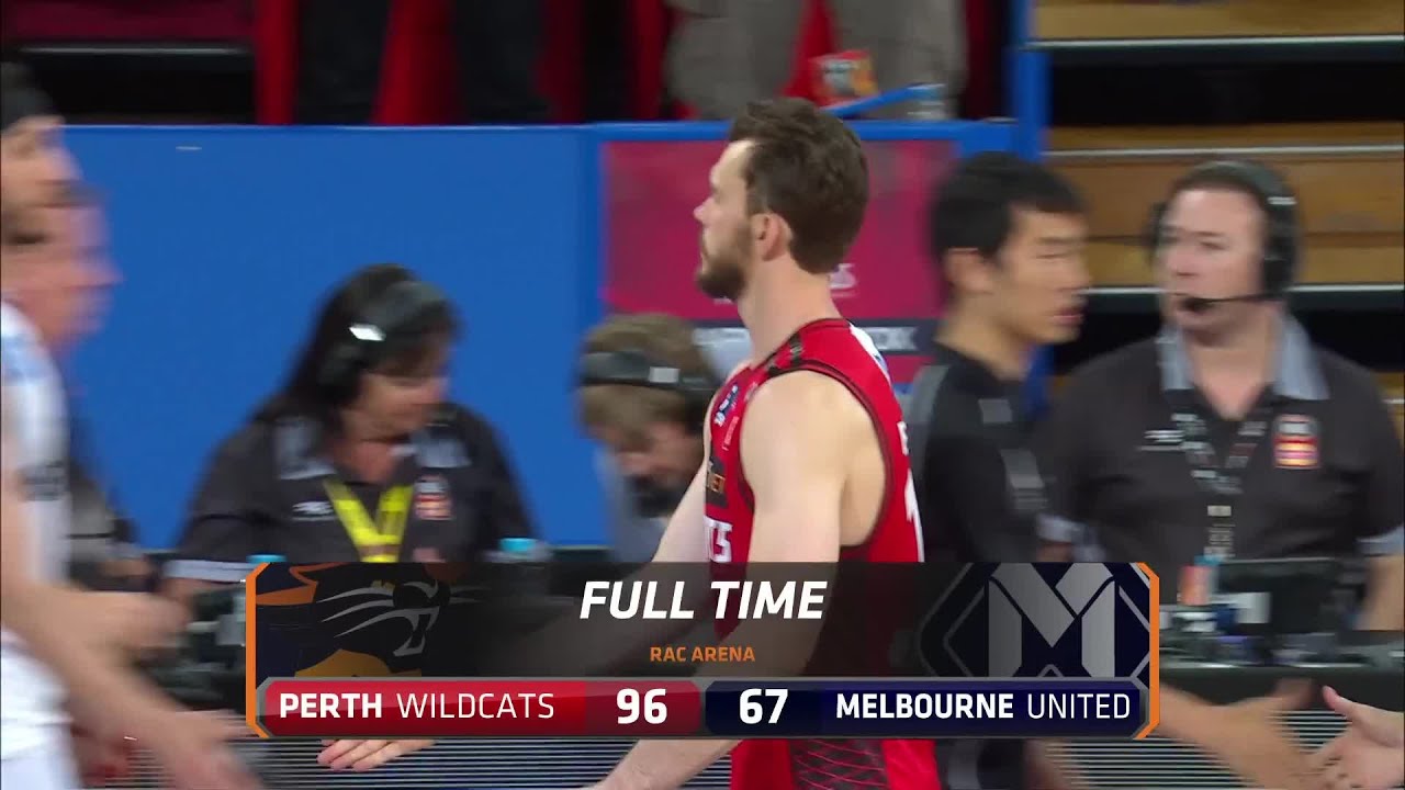 Perth Wildcats vs. Melbourne United - Game Highlights background
