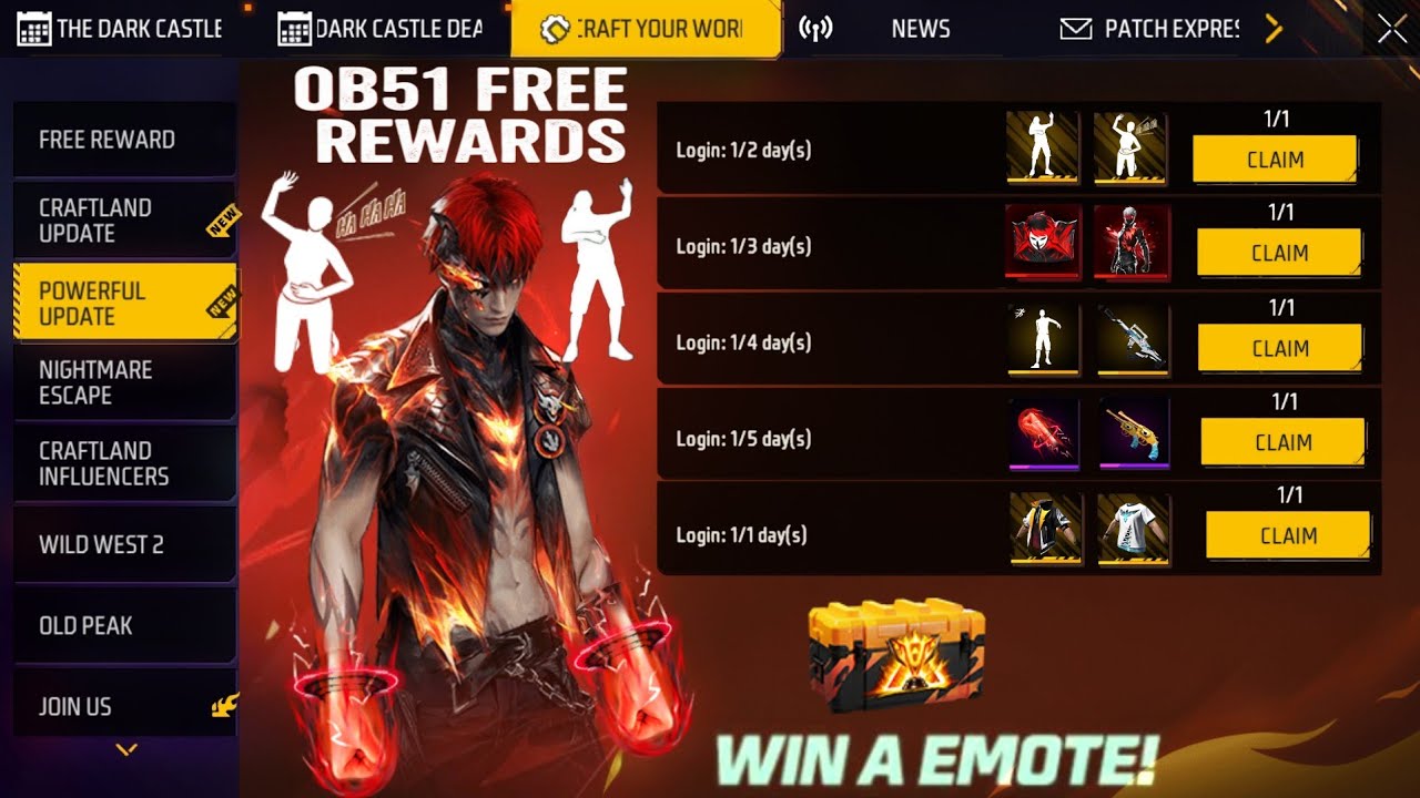 FREE LOL + OB51 UPDATE FREE REWARDS 🔥 - background