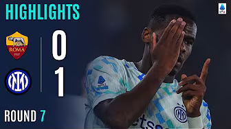 ROMA-INTER 0-1 | HIGHLIGHTS | Bonny brings Inter back on top of the table | SERIE A 2025/26 background