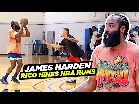 James Harden, Scottie Barnes & Pascal Siakam at Rico Hines NBA Runs!! Legendary UCLA Runs Are Back! background