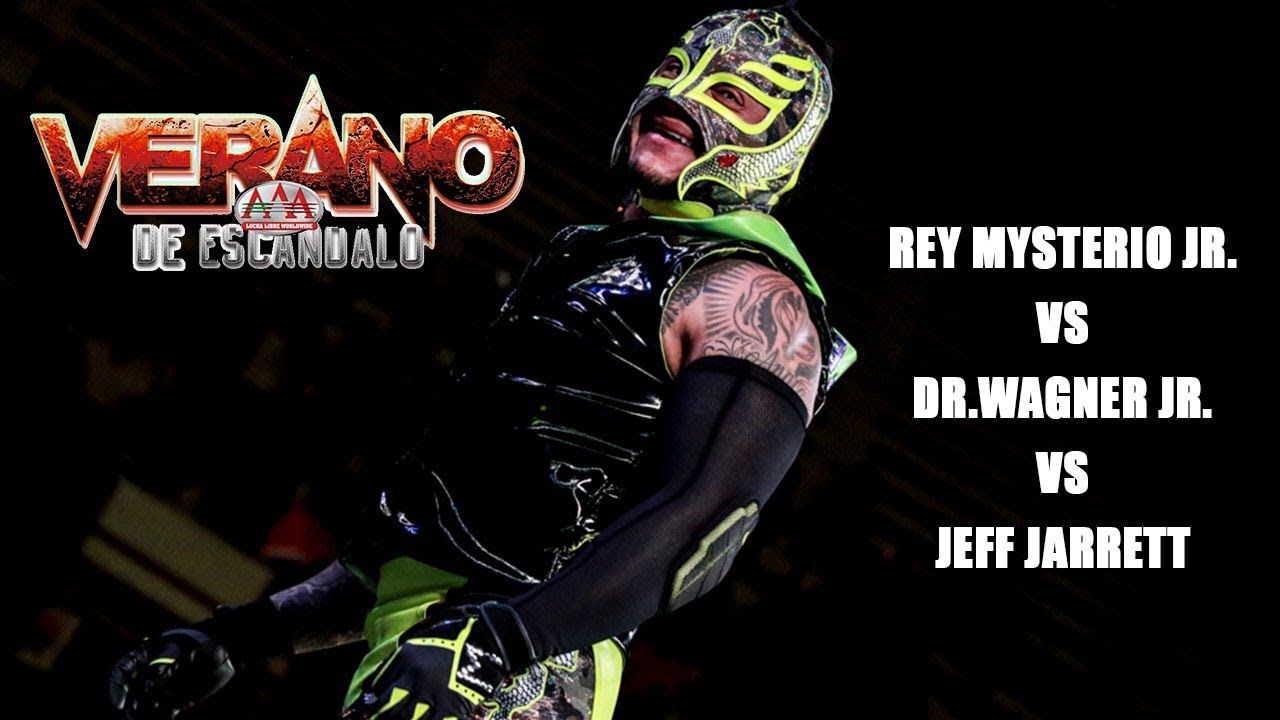 Rey Mysterio Vs Wagner Vs Jeff Jarrett | Verano de Escándalo background