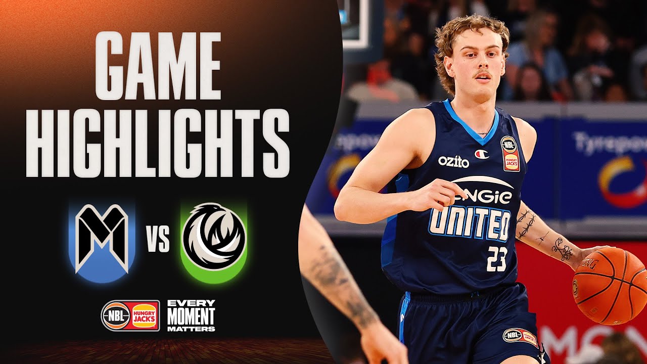 Melbourne United vs. South East Melbourne Phoenix - Game Highlights background