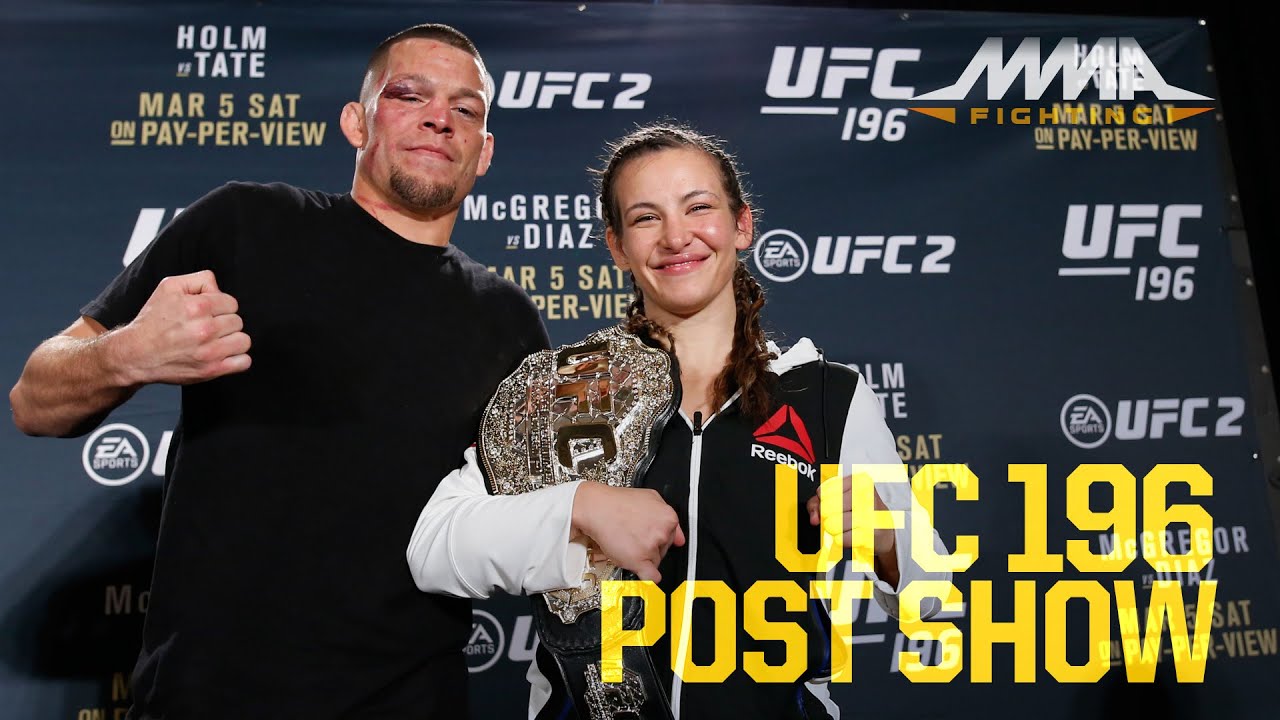UFC 196 Post-Fight Show backdrop