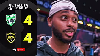 Sharky left SHOCKED by game-changer! 🤯 | SDS FC 4-4 VZN FC | Baller League Highlights background