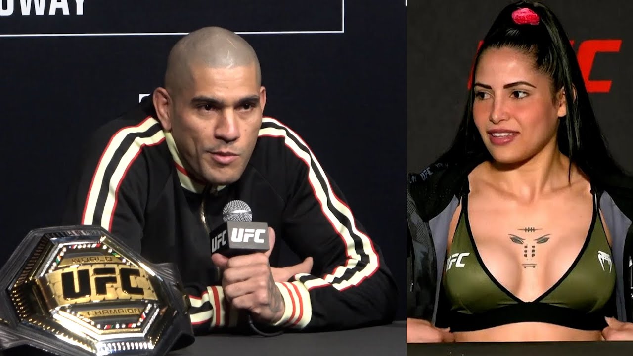 Alex Pereira on Polyana Viana relationship "She's very charismatic" background
