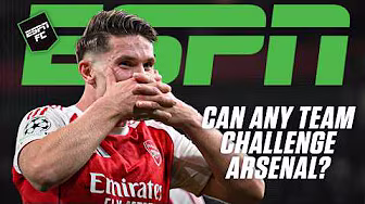 The ONLY TEAM that can stop Arsenal is Arsenal 🗣️ Shaka doesn't see any team catching them | ESPN FC