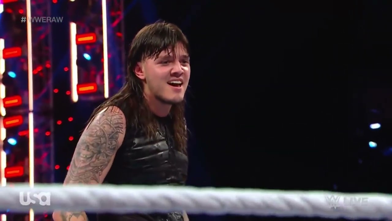 The Miz vs "Dirty" Dominik Mysterio | WWE RAW 01/22/24 background