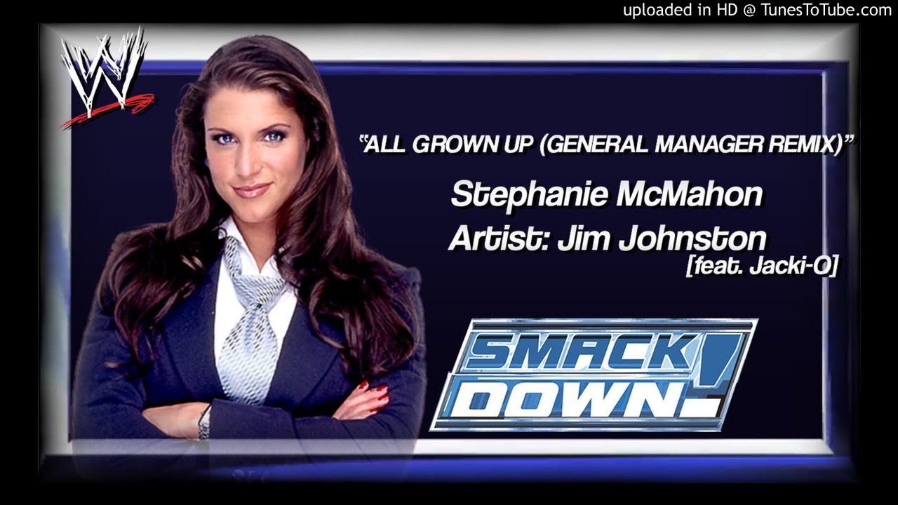 Stephanie McMahon 2002 v1 - "All Grown Up (General Manager Remix)" WWE Entrance Theme background