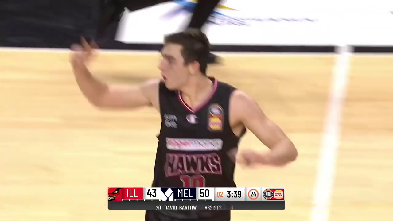 Justinian Jessup with 24 Points vs. Melbourne United