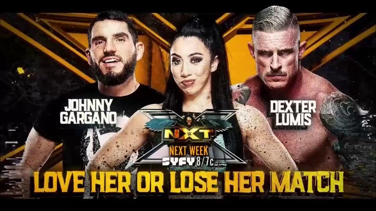 Johnny Gargano vs Dexter Lumis (Love Her or Lose Her - Full Match Part 2/2) background