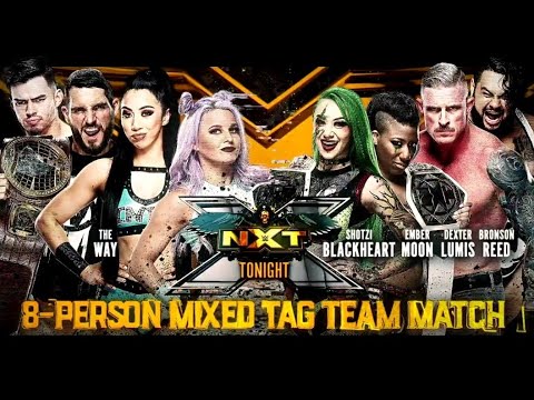 The Way vs Shotzi Blackheart, Ember Moon, Dexter Lumis & Bronson Reed (Full Match Part 1/2) background