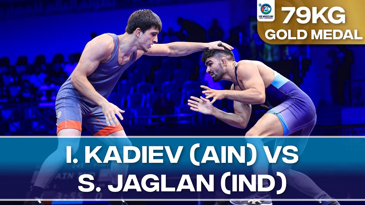 Ibragim KADIEV (AIN) vs. Sagar JAGLAN (IND) | FS 79Kg | Gold Medal