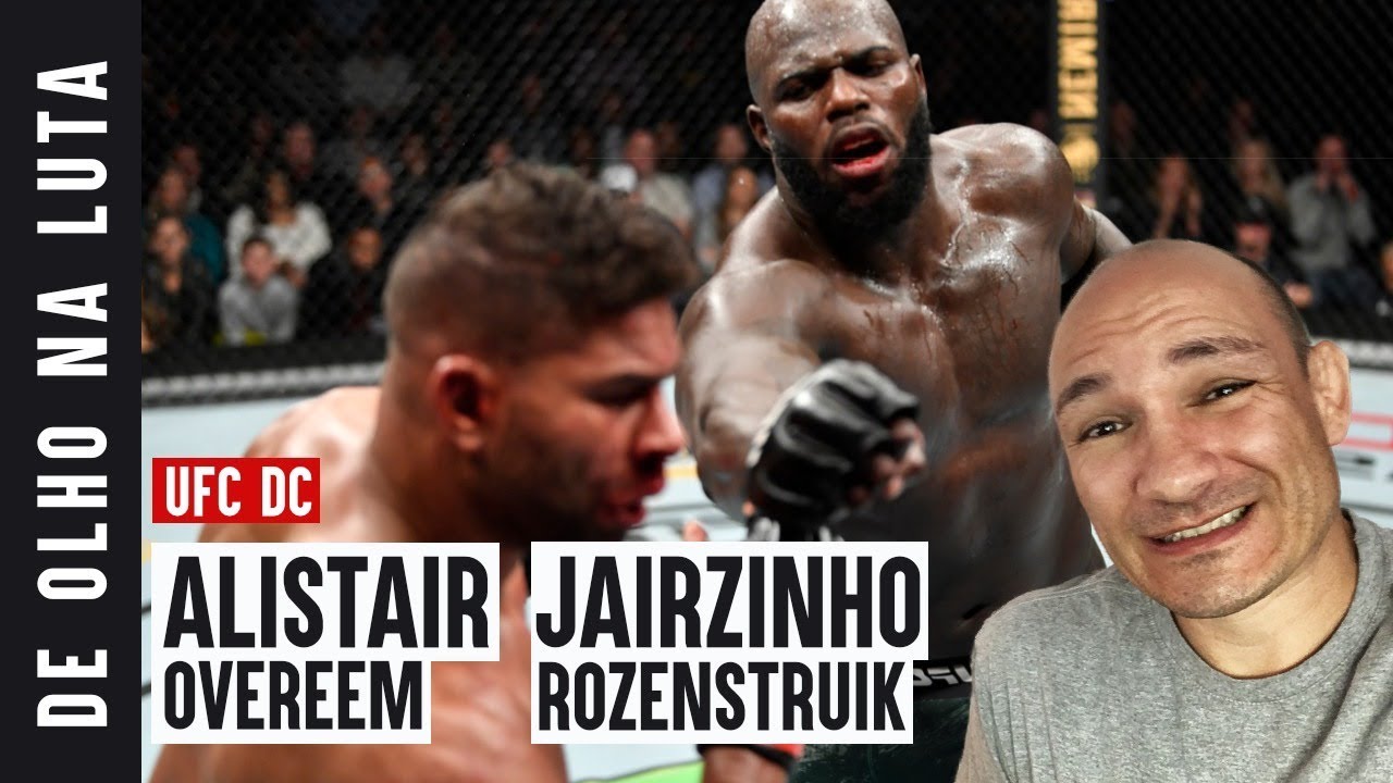 De Olho Na Luta, por Vitor Miranda: Overeem x Jairzinho